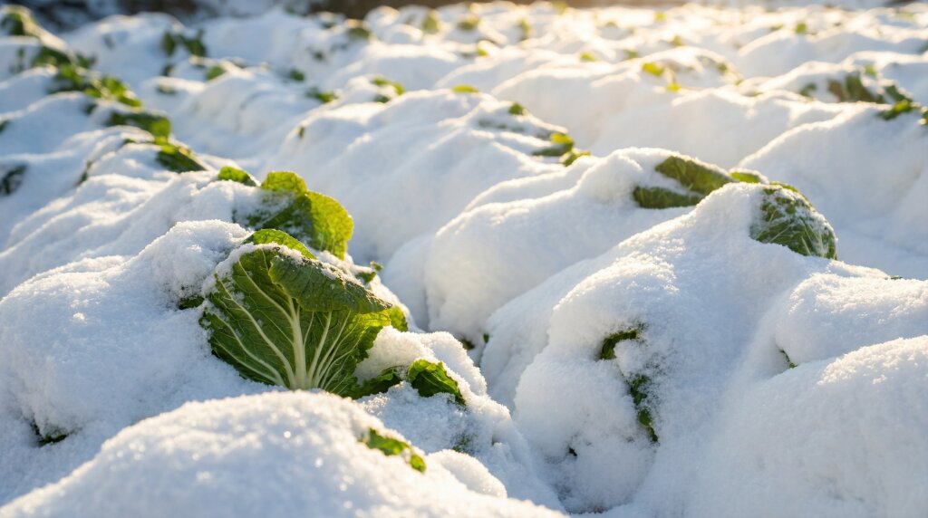 해남 시래기 재배 농장
